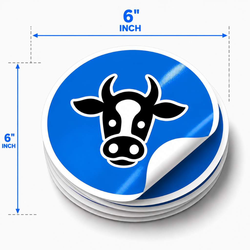 Circle Vinyl Stickers