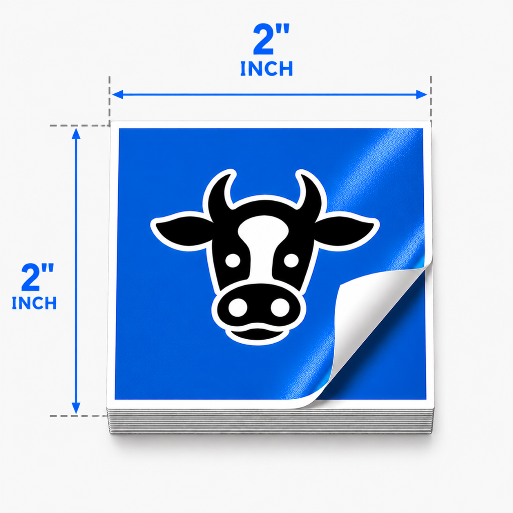 Square Vinyl Stickers