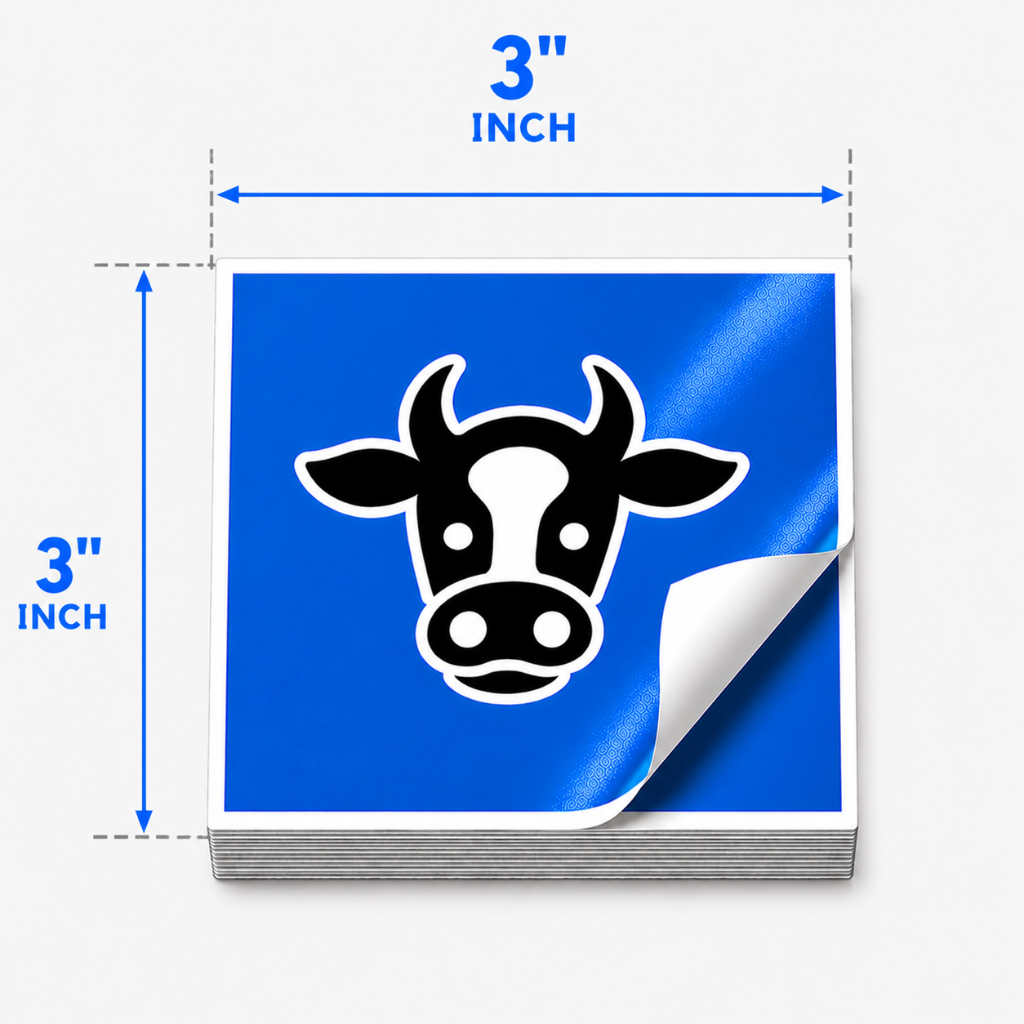 Square Vinyl Stickers