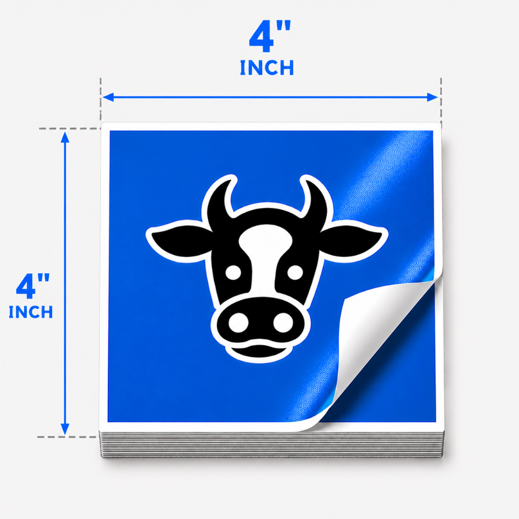 Square Vinyl Stickers