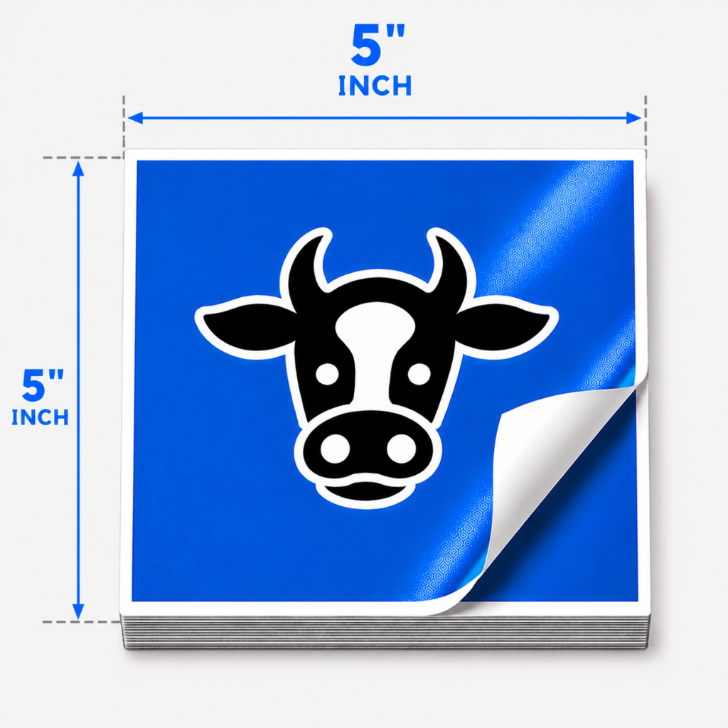 Square Vinyl Stickers