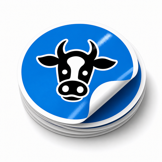 Circle Vinyl Stickers
